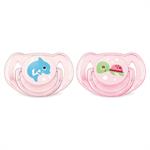 Philips Classic Pacifiers 6-18m Σιλικόνης Ροζ 2τμχ