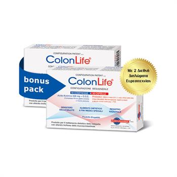 Bionat Pharm Colon Life - Για Παθήσεις του Παχέος Εντέρου 2 x 20 ταμπλέτες & 20 κάψουλες