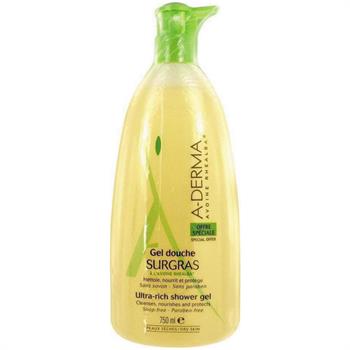 A-Derma Gel Douche Surgras Ultra Rich Shower Gel 750ml