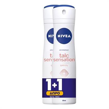 Nivea Talc Sensation Spray 2x150ml