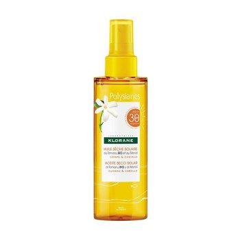 Polysianes Αντηλιακό Ξηρό Έλαιο SPF30 Με Tamanu & Monoi Για Σώμα και Μαλλιά 200ml