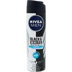 Nivea Men Invisible For Black + White Active 48h Spray 2x150ml