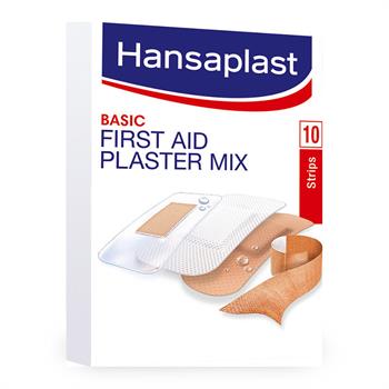 Hansaplast Basic First Aid Plaster Mix 10τμχ