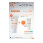 A-Derma Promo Protect Creme Tres Haute Protection SPF50+ 40ml & Δώρο Protect AH Lait Reparateur Apres Soleil 100ml