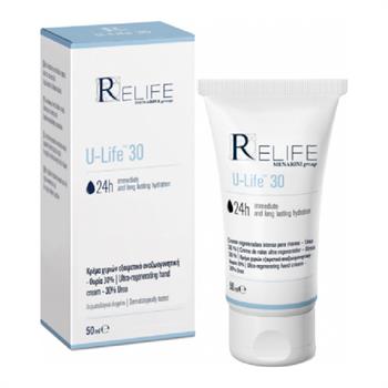 Relife U-Life 30 Κρέμα Χεριών 50 ml