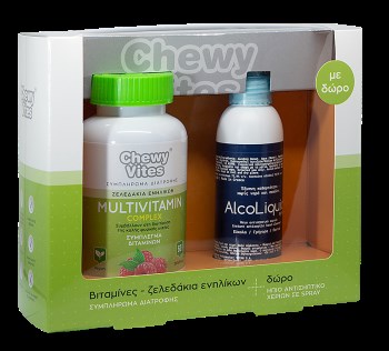 Chewy Vites PROMO Multivitamin Complex Βιταμίνες Ενηλίκων σε 60 ζελεδάκια