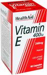 Health Aid Vitamin E 400iu 60 φυτικές κάψουλες 1Τεμάχιο