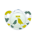 NUK Trendline Adore Πιπίλα 0-6 μηνών 1 τεμάχιο - ΠΡΑΣΙΝΟ ΠΟΥΛΙ