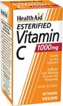 Health Aid Esterified Vitamin C Balanced & Non-Acidic 1000mg 30 ταμπλέτες