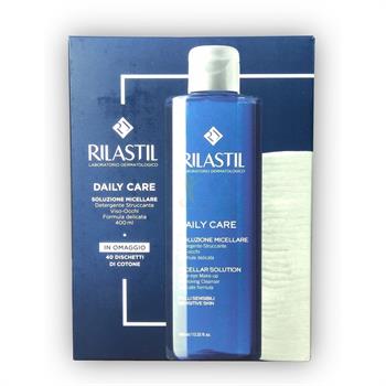 Rilastil Promo Pack Daily Care Micellar Solution 400ml + 40 Cotton Discs