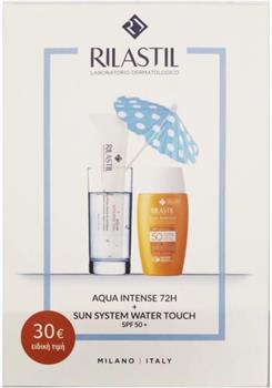 Rilastil Aqua Intense 72H 40ml & Sun System Water Touch SPF50+ 50ml