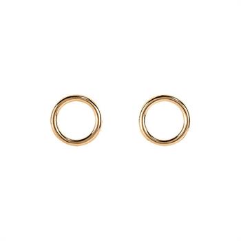Medisei – Dalee Jewels Επιχρυσωμένα Σκουλαρίκια Κρίκοι 1τμχ