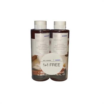 Korres Renewing Body Cleanser Vanilla Cinnamon 2x250ml