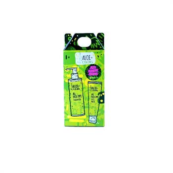 Aloe+ Colors Hair Gift Set Με Σαμπουάν 250ml & Ενυδατική Μάσκα Μαλλιών 250ml & Λαστιχάκι PCP