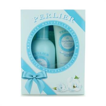 Perlier White Musk Cream Bath 500ml & Moisturizing Body Cream 250ml