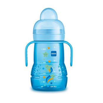 Mam Fun to Drink Cup With Handles 270ml 8m+ - ΜΠΛΕ