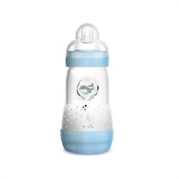 Mam Easy Start Anti-Colic Πλαστικό 2m+ 260ml  - ΜΠΛΕ ΦΑΛΑΙΝΑ