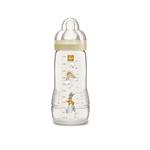 Mam Baby Bottle Lime Πλαστικό Μπιμπερό 330ml 4m+ - ΑΣΠΡΟ