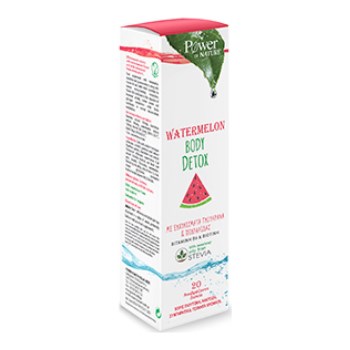 Power Health Watermelon Body Detox Stevia Aναβράζοντα Δισκία για Αποτοξίνωση 20efftabs