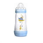 Mam Easy Start Anti-Colic Πλαστικό Μπιμπερό 4m+ 320ml - ΜΠΛΕ ΡΙΝΟΚΕΡΟΣ