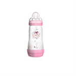 Mam Easy Start Anti-Colic Πλαστικό Μπιμπερό 4m+ 320ml - ΡΟΖ ΓΟΡΓΟΝΑ