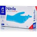 GMT Super Gloves Γάντια Νιτριλίου Μπλε 100τμχ large + medium