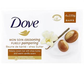 Dove Purely Pampering Shea Butter Soap 4x100gr