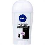 Nivea Invisible For Black + White White Mark Control Clear 48h Stick 40ml