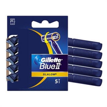 Gillette Blue II  Slalom  Ξυραφάκια 2 Λεπίδες 5τμχ