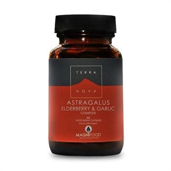 Terranova Astragalus Elderberry & Garlic Complex 50 caps