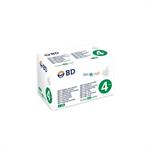 BD Thin Wall Αποστειρωμένες βελόνες ινσουλίνης 4mm x 0.23mm (32G) 100 τμχ