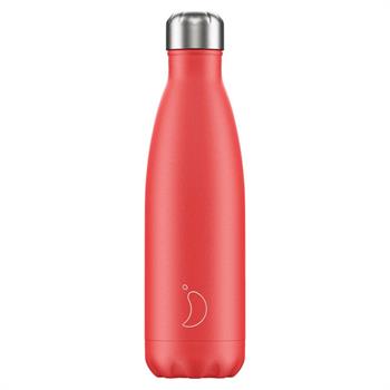 Chilly`s Summer Solids Strawberry Ανοξείδωτο Θερμός 500 ml