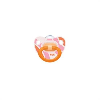 Nuk Happy Days Σιλικόνης 6-18m 1τμχ                                           - ΠΟΡΤΟΚΑΛΙ