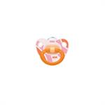 Nuk Happy Days Σιλικόνης 6-18m 1τμχ                                           - ΠΟΡΤΟΚΑΛΙ