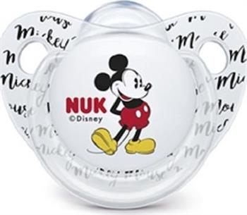 Nuk Disney Mickey Σιλικόνης με Θήκη 0-6m 1τμχ - ΑΣΠΡΟ