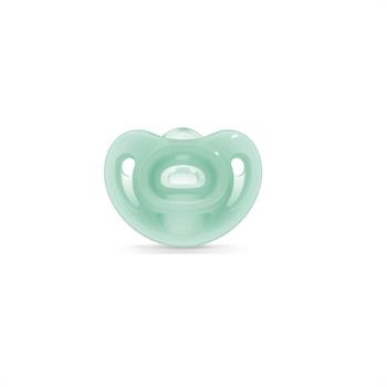 Nuk Sensitive 6-18m Σιλικόνης 1τμχ - ΠΡΑΣΙΝΟ