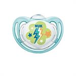 Nuk Freestyle Σιλικόνης 18-36m 1τμχ - ΜΠΛΕ ΚΕΡΑΥΝΟΣ