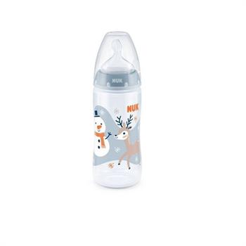 Nuk First Choice+ Snow Edition Θηλή Σιλικόνης 0-6m 300ml