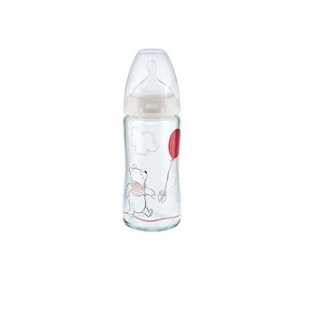 Nuk Disney First Choice+ Winnie 0-6m 240ml - ΑΣΠΡΟ