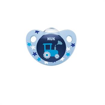 Nuk Trendline Σιλικόνης 6-18m 1τμχ - ΜΠΛΕ ΑΥΤΟΚΙΝΗΤΟ
