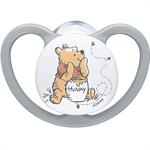Nuk Space Σιλικόνης Winnie the pooh 6-18m 1τμχ - ΓΚΡΙ ΑΡΚΟΥΔΑ