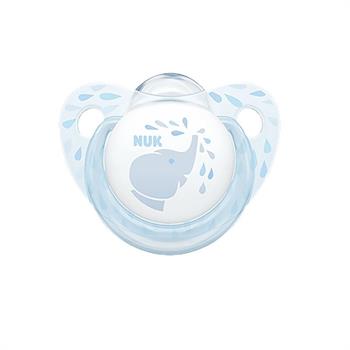 Nuk Baby Rose & Blue Σιλικόνης με Θήκη Μπλε 6-18m 1τμχ