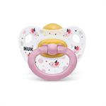 Nuk Happy Kids Latex 6-18m 1τμχ - ΡΟΖ