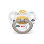 Nuk Happy Kids Latex 6-18m 1τμχ - ΓΚΡΙ