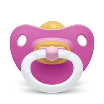 Nuk Classic Soft Latex 0-6m 1τμχ - ΡΟΖ