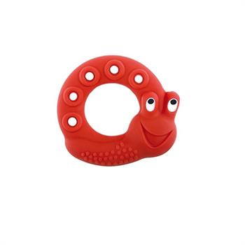 Mam Friend Teether Lucy Snail 2+ μηνών - ΚΟΚΚΙΝΟ