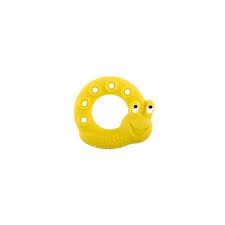 Mam Friend Teether Lucy Snail 2+ μηνών - ΚΙΤΡΙΝΟ