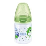 Nuk First Choice+ με Θηλή Σιλικόνης 0-6m 150ml - ΠΡΑΣΙΝΟ