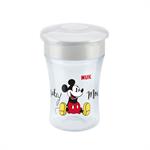 NUK Magic Cup Με Χείλος & Καπάκι Disney Minnie & mickey 8m+ 230ml - ΓΚΡΙ