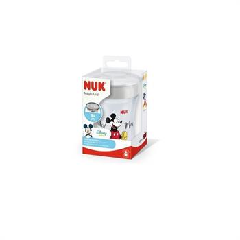 NUK Magic Cup Με Χείλος & Καπάκι Disney Minnie & mickey 8m+ 230ml - ΚΟΚΚΙΝΟ ΜΙΚΥ